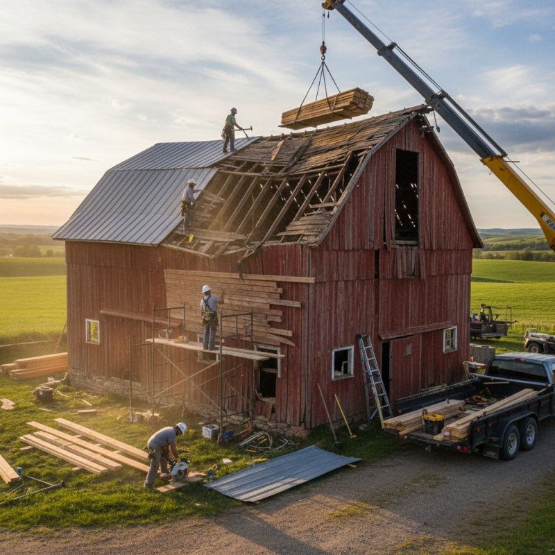 Barn Wall Repair in Conroe, TX