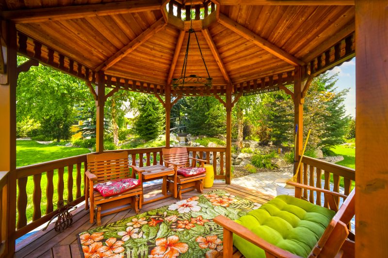 Enclosed Gazebo Installation in Alpharetta, GA