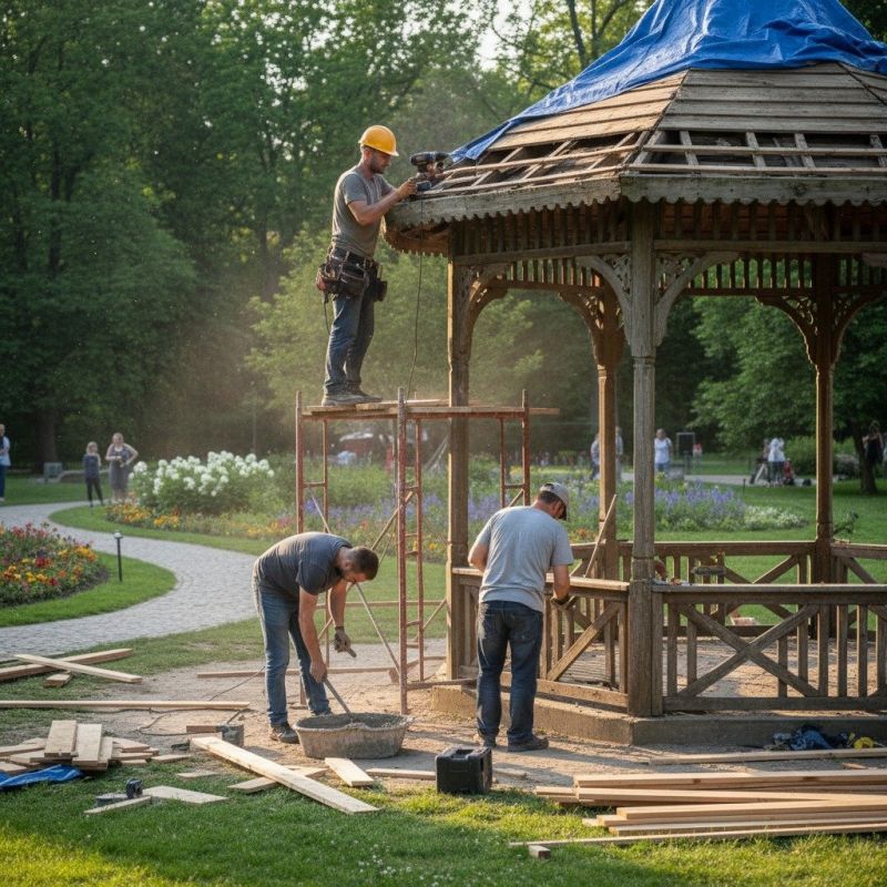 Gazebo Repair in Kansas City, KS