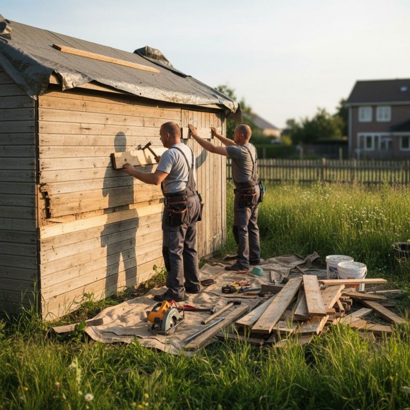 Shed Repair in Alpharetta, GA